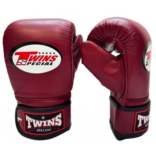 Тренировочные снарядные перчатки Twins Special (TBGL-3F maroon)